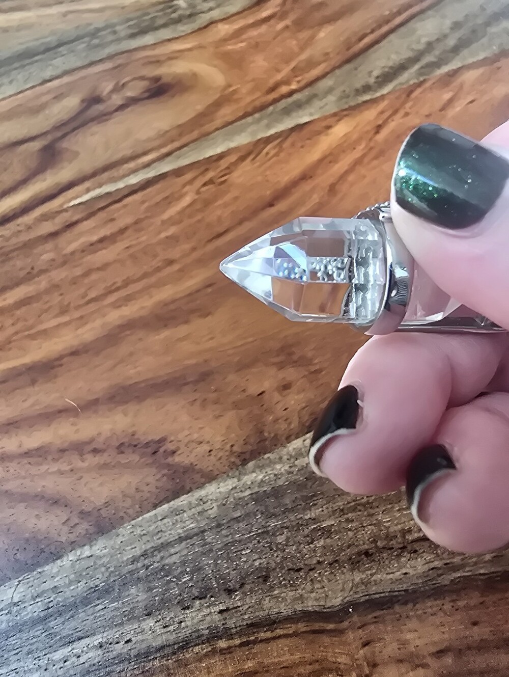 Discontinued Evil Pawn Jewelry Smoky Quartz Generator Necklace - Picture 7 of 10